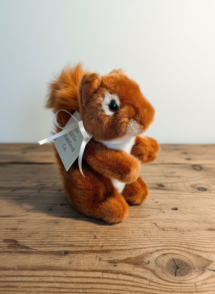 Red Squirrel Mini soft toy