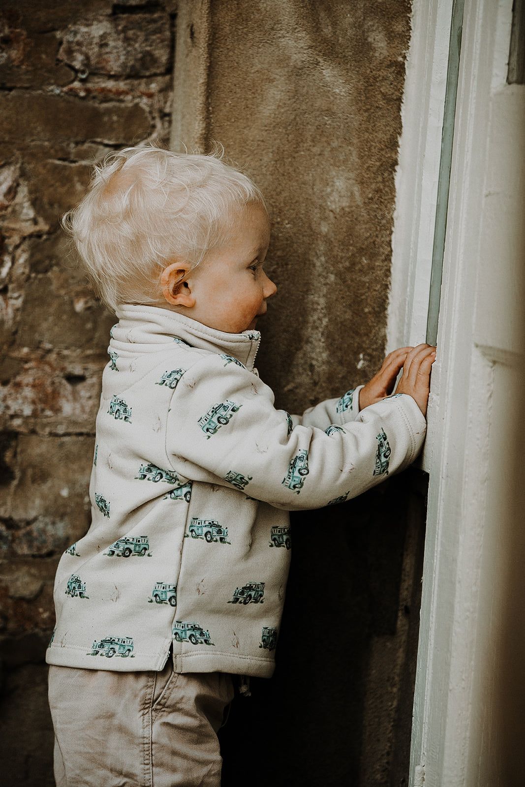 Land Rover Half Zip Sweatshirt (3 months to 5yrs)