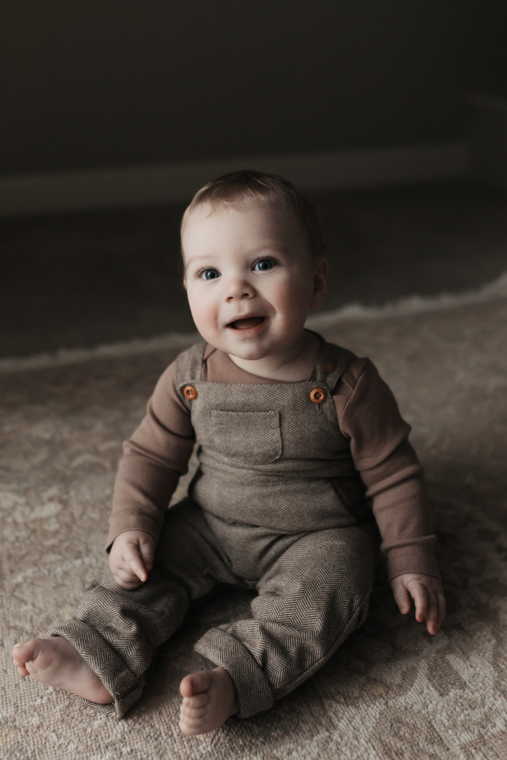 Tweed Dungarees (3 months - 5 years)
