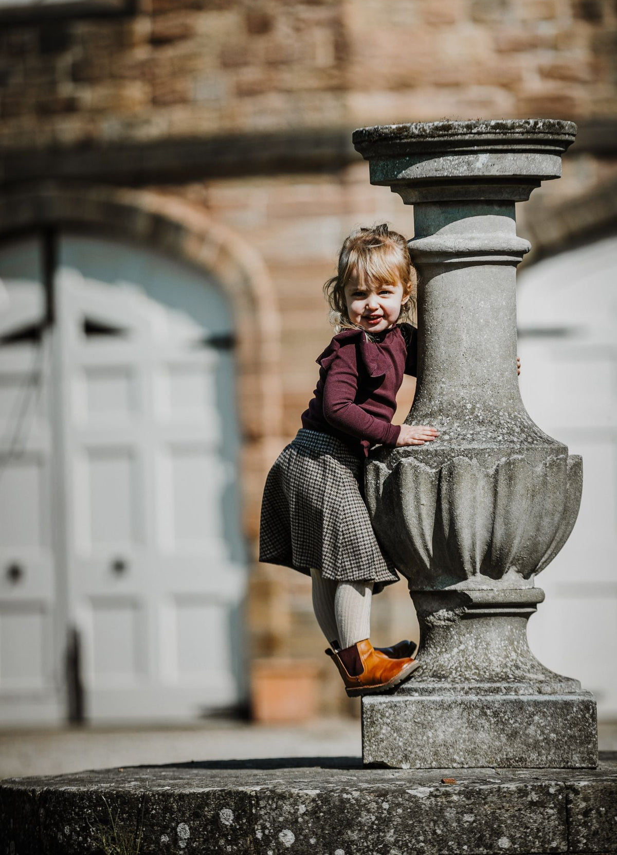 Heritage Tweed Skirt