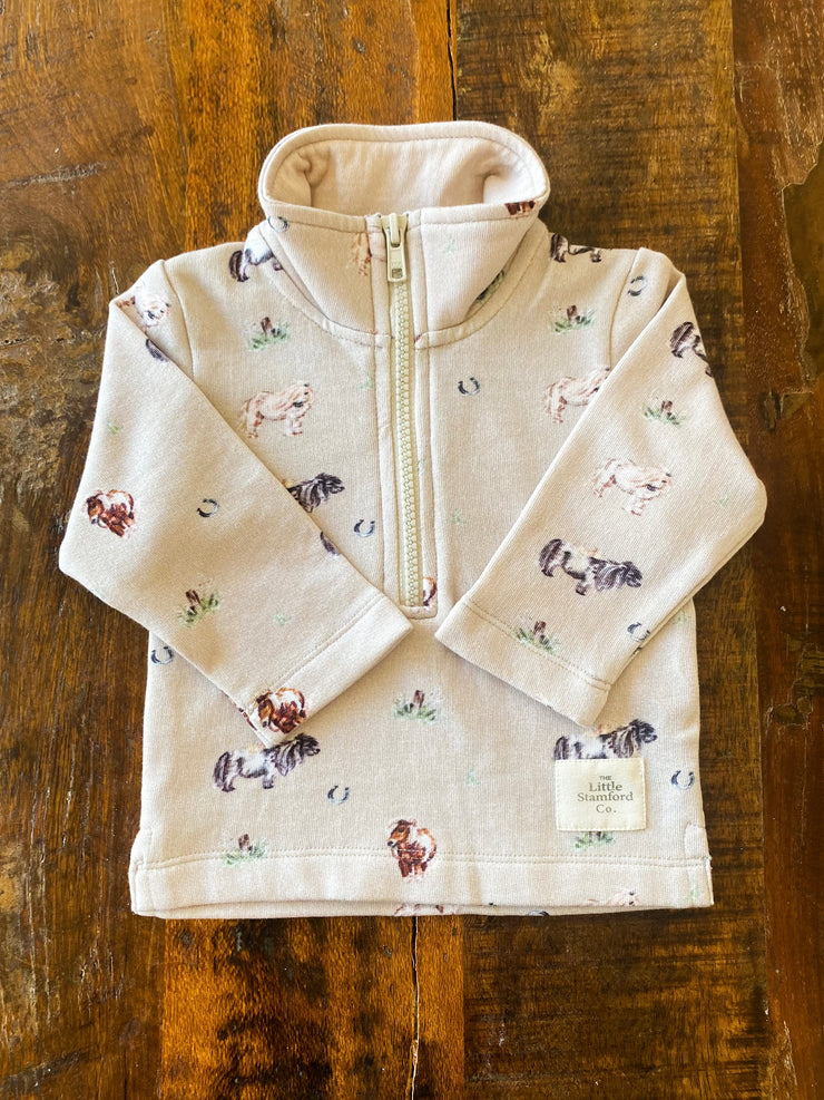 Seconds and Samples - Pony half zip