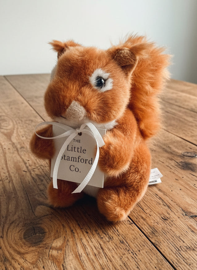 Red Squirrel Mini soft toy