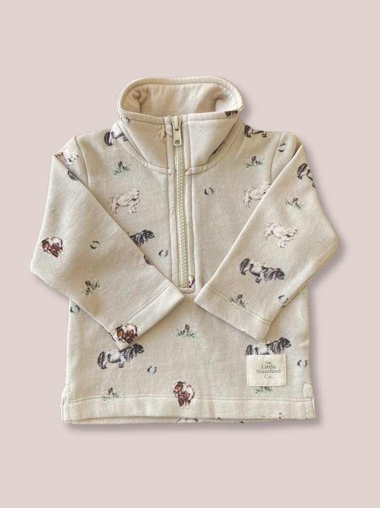 Seconds and Samples - Pony half zip