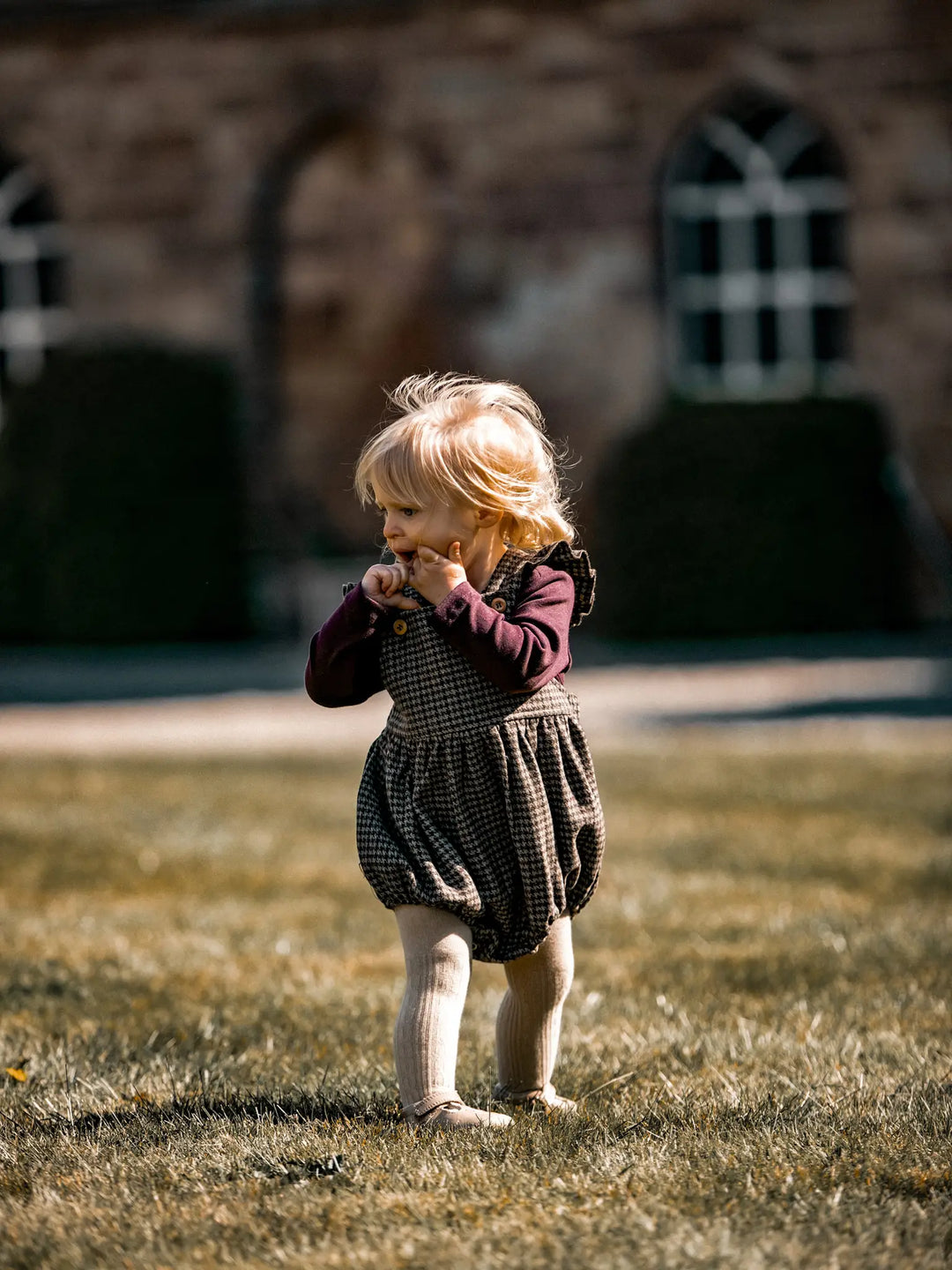 Heritage Tweed Romper