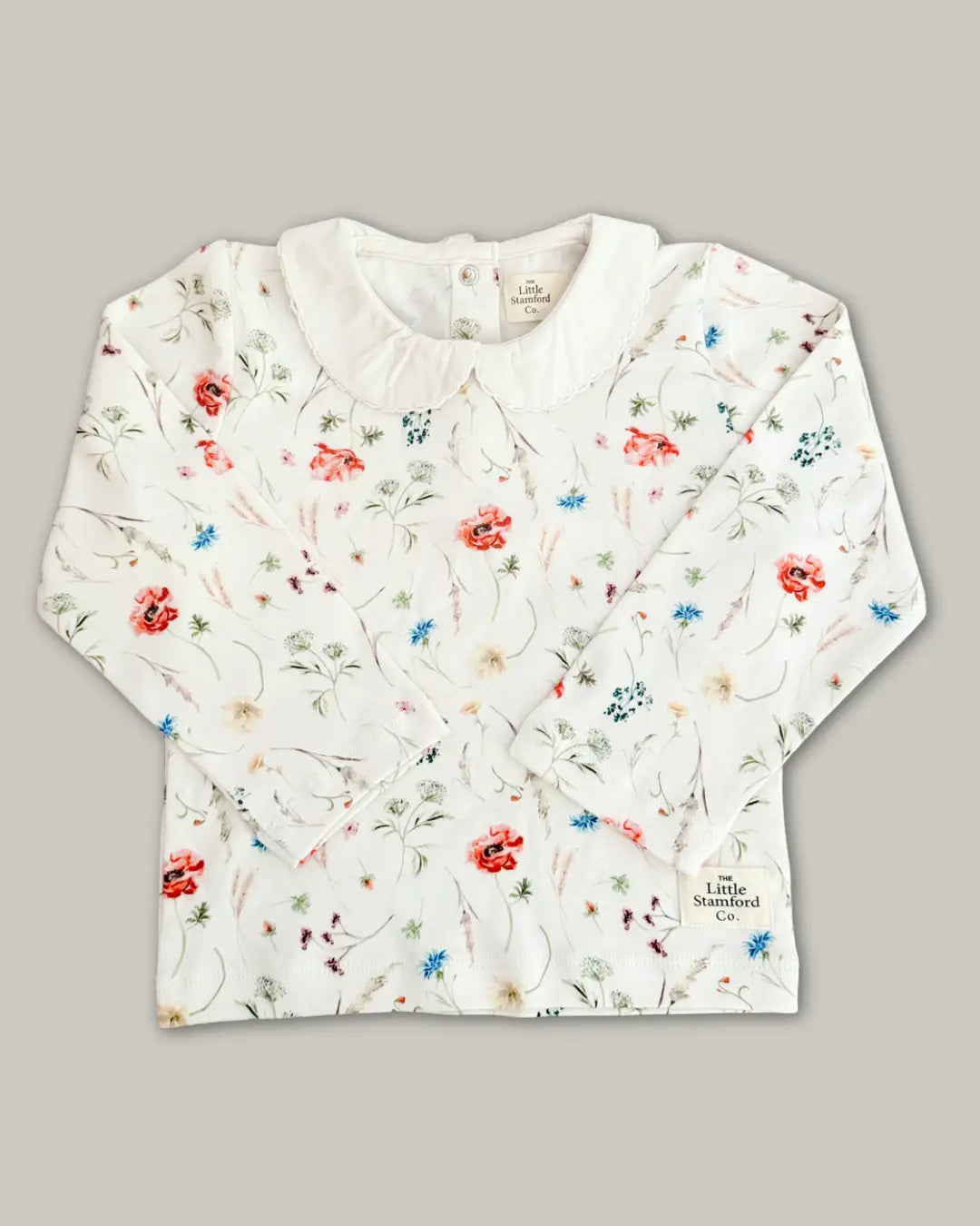 Wildflower Top with detailed collar