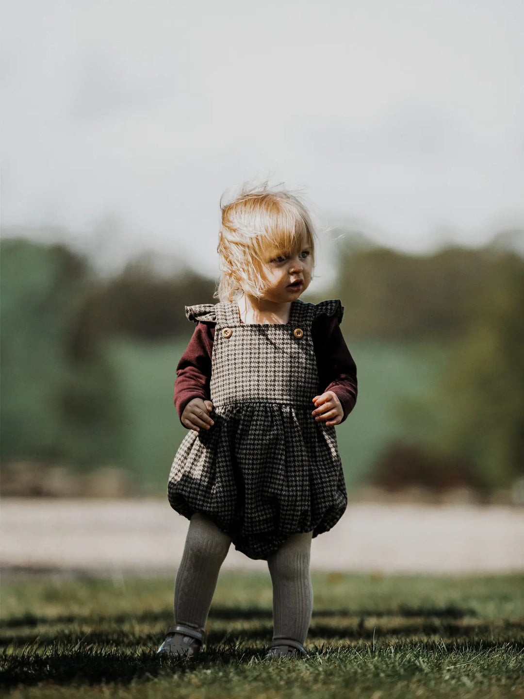 Heritage Tweed Romper