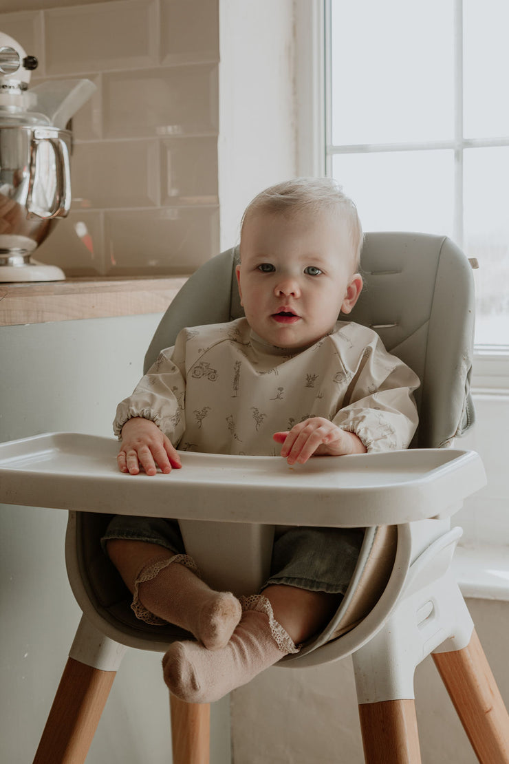 Coverall Bib in Country Print