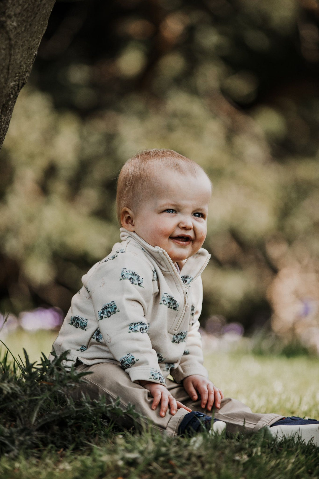 Land Rover Half Zip Sweatshirt (3 months to 5yrs)