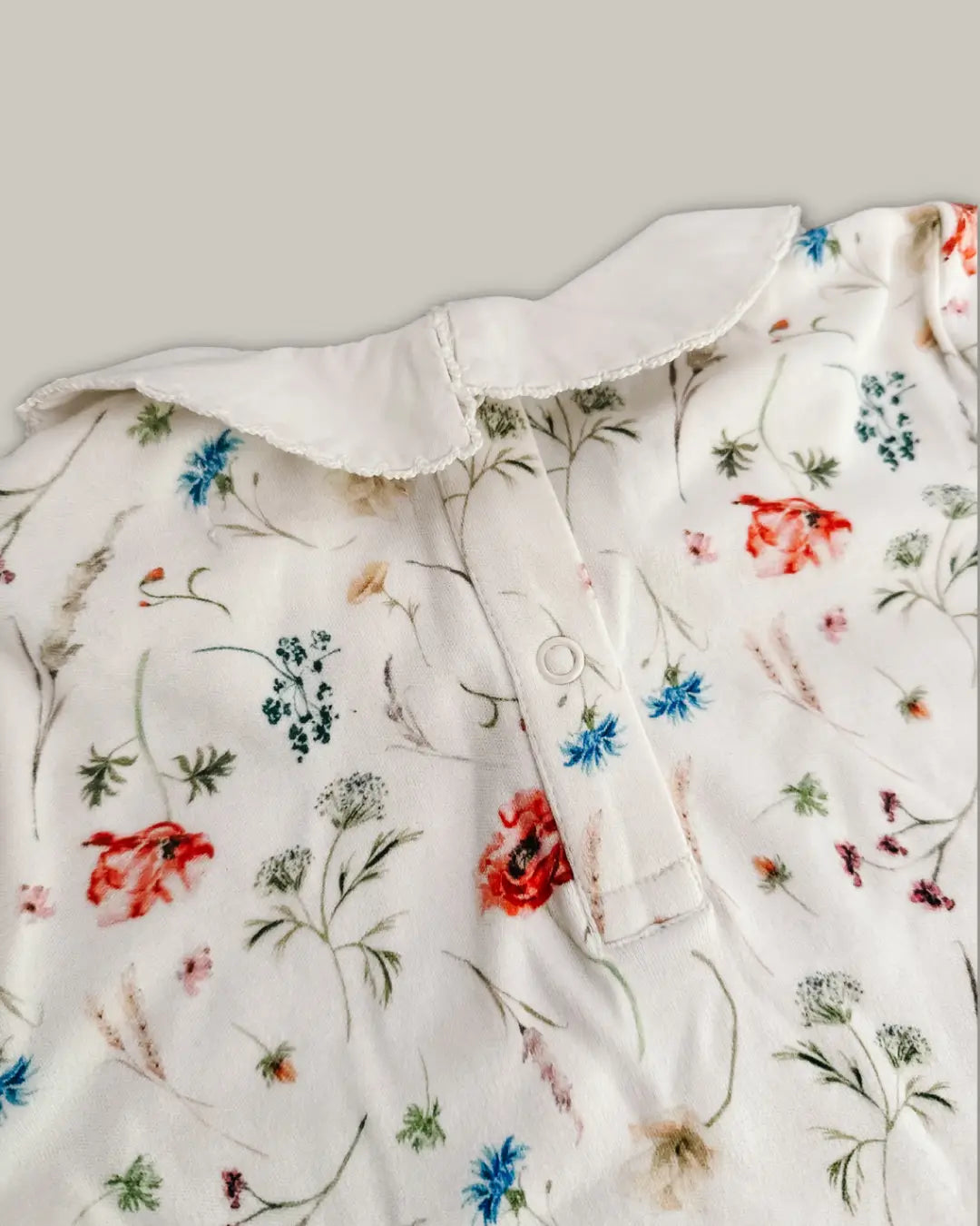 Wildflower Top with detailed collar