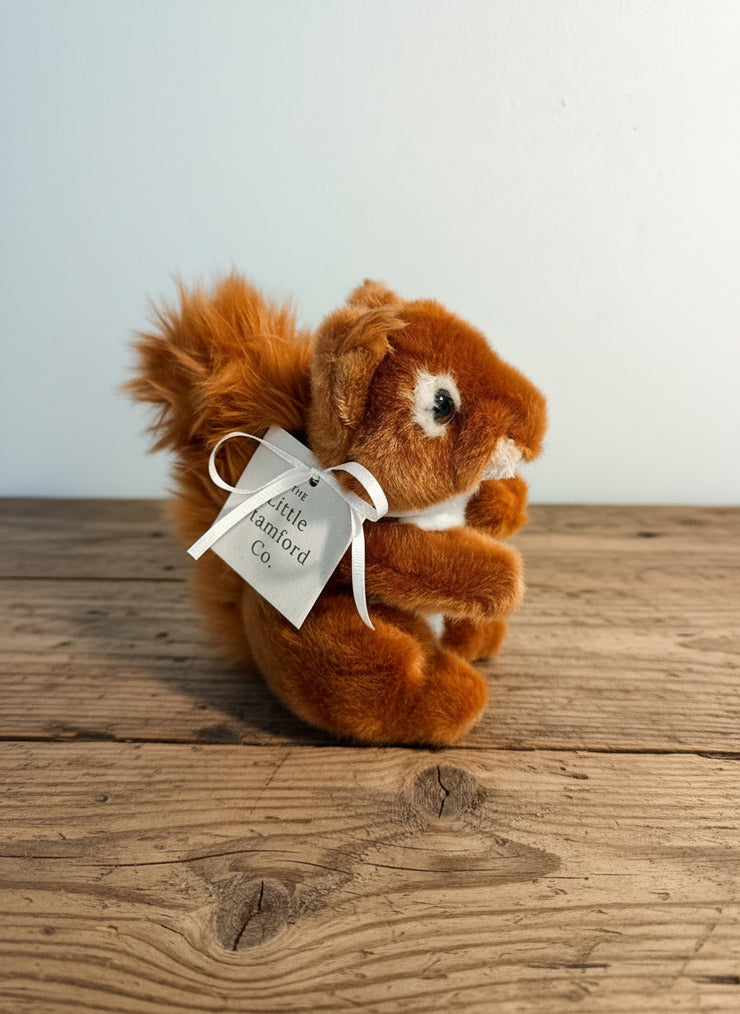 Red Squirrel Mini soft toy
