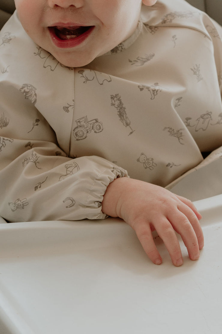 Coverall Bib in Country Print