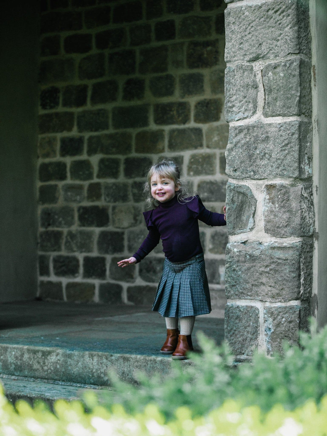 Heritage Tweed Skirt