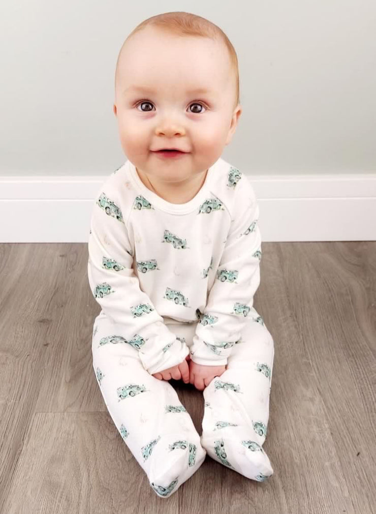 Land Rover Baby Sleepsuit