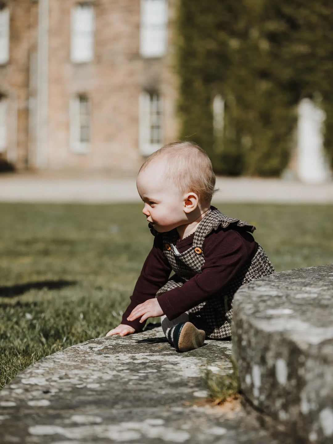 Heritage Tweed Romper