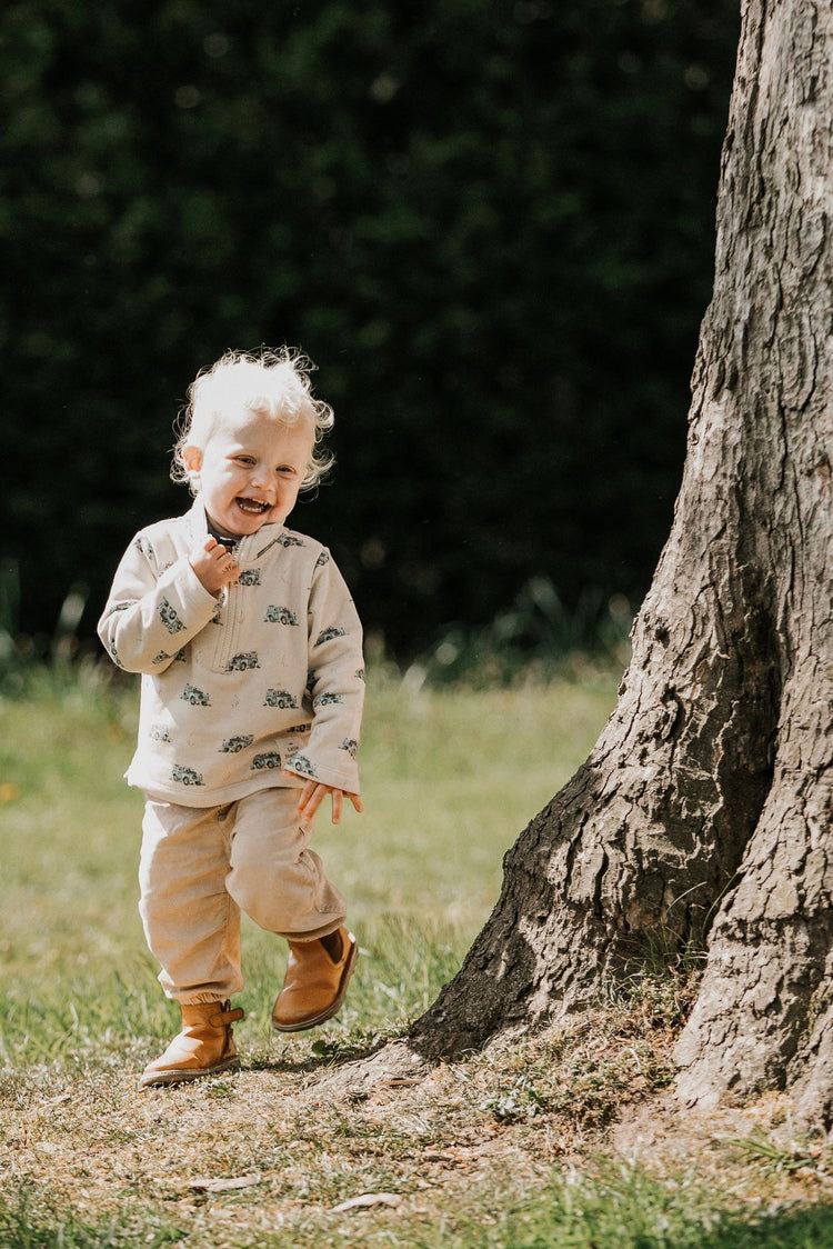 Land Rover Half Zip Sweatshirt (3 months to 5yrs)