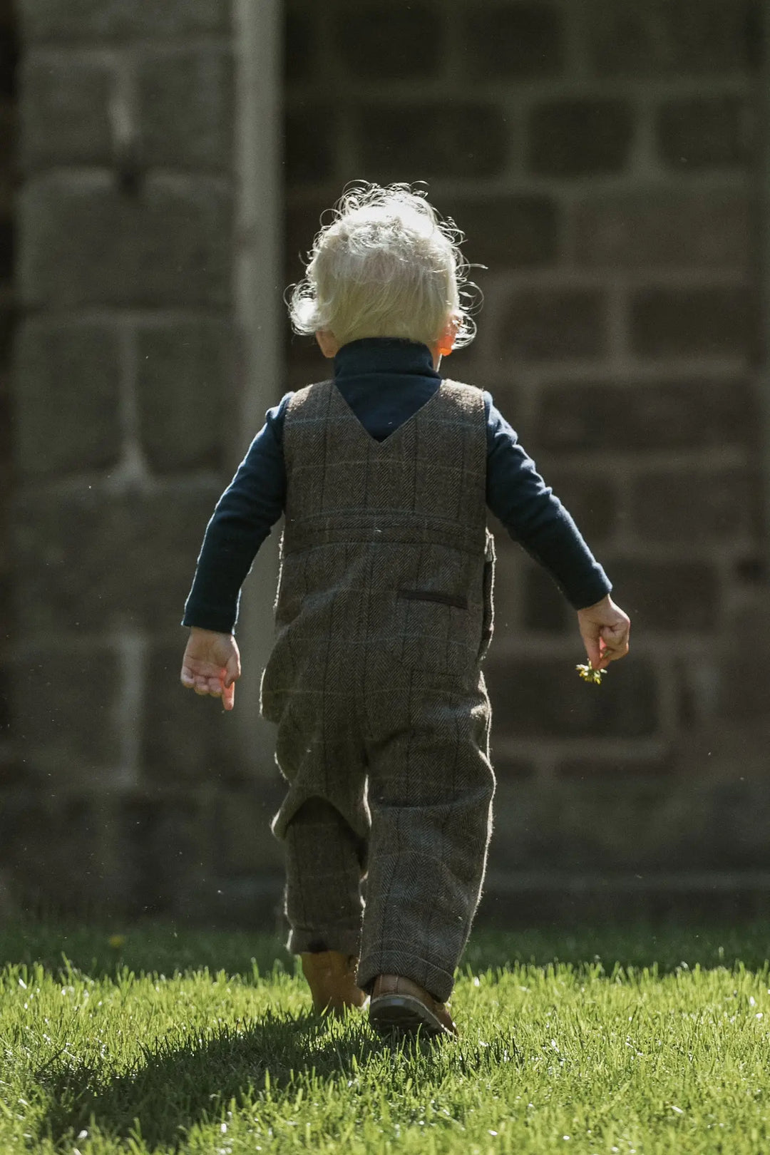Heritage tweed dungarees