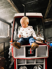 Vintage tractor long sleeve t-shirt (3 months - 3 yrs)