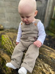 Tweed Dungarees (3 months - 5 years)