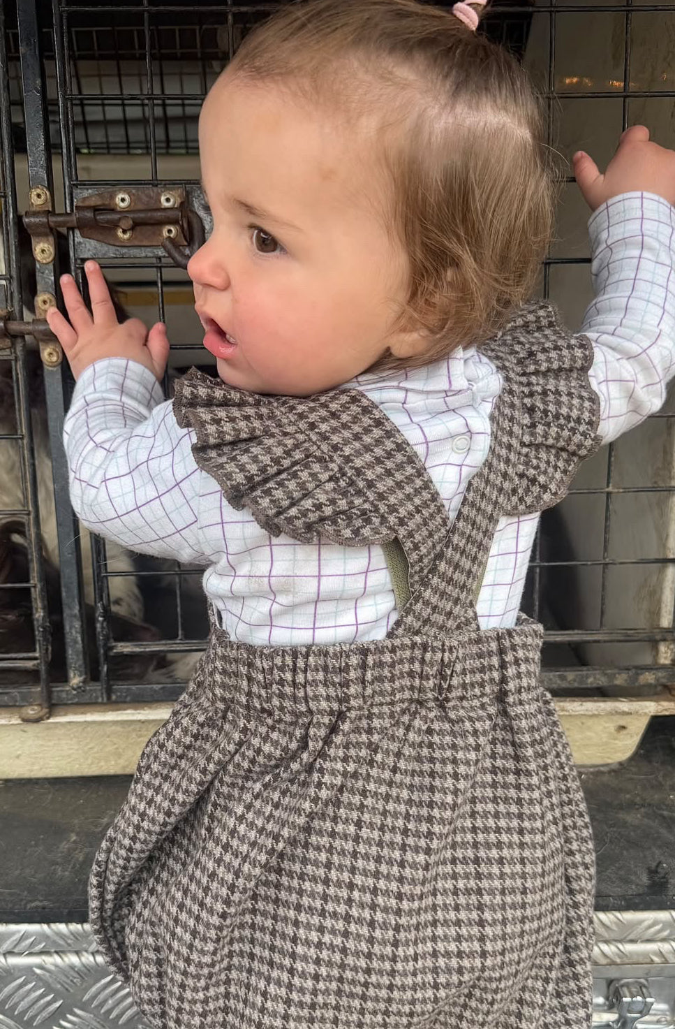Heritage Tweed Romper