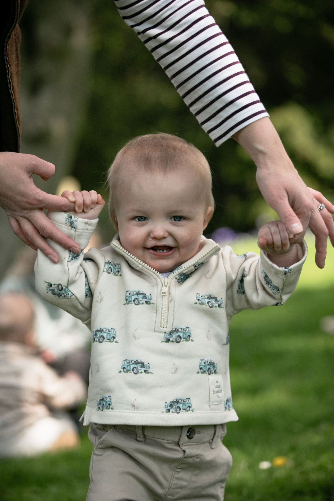 Land Rover Half Zip Sweatshirt (3 months to 5yrs)