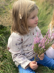 Pony organic cotton half zip sweatshirt (3 months - 5 years)