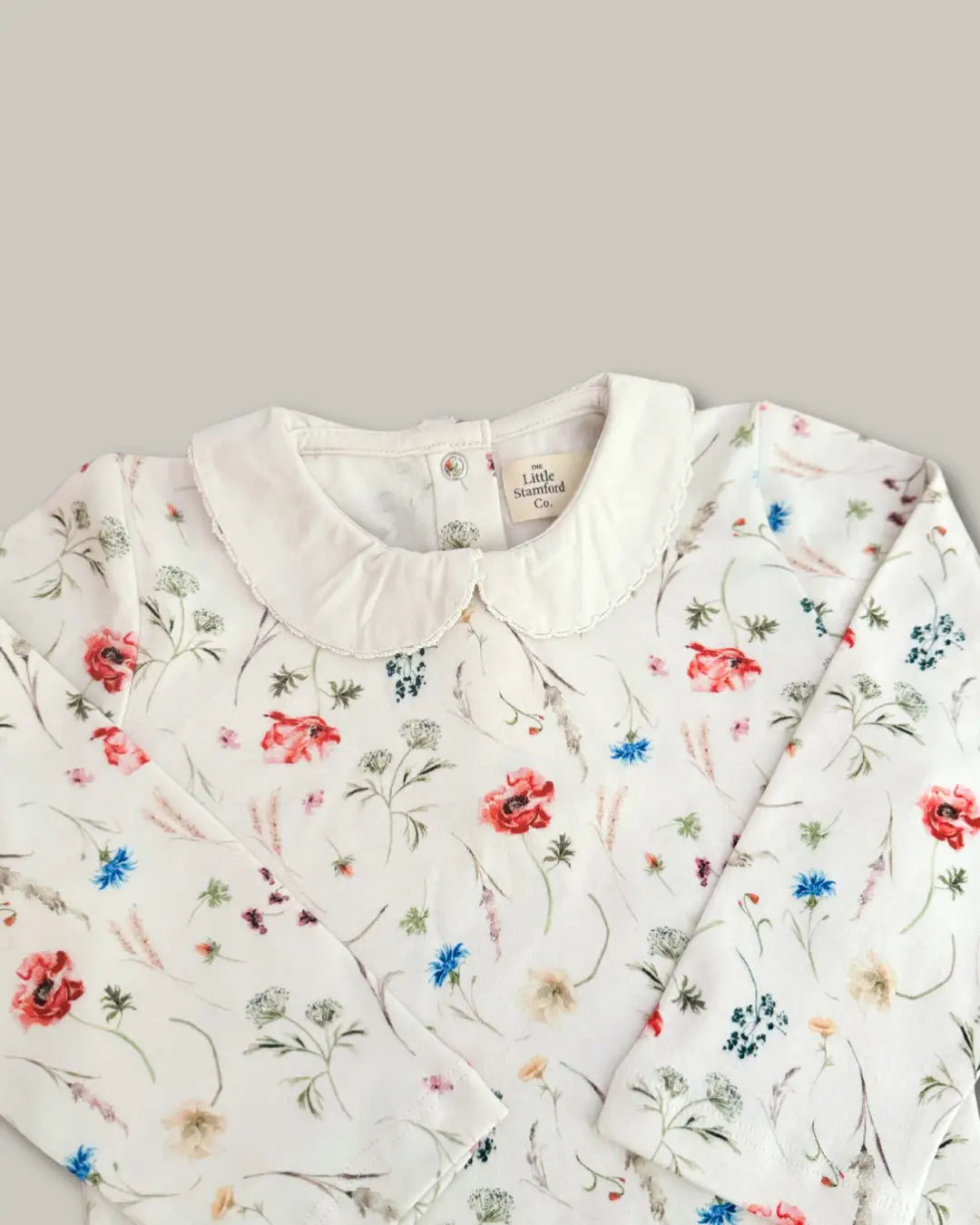 Wildflower Top with detailed collar