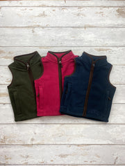 Mini Fleece Gilet - Navy Blue