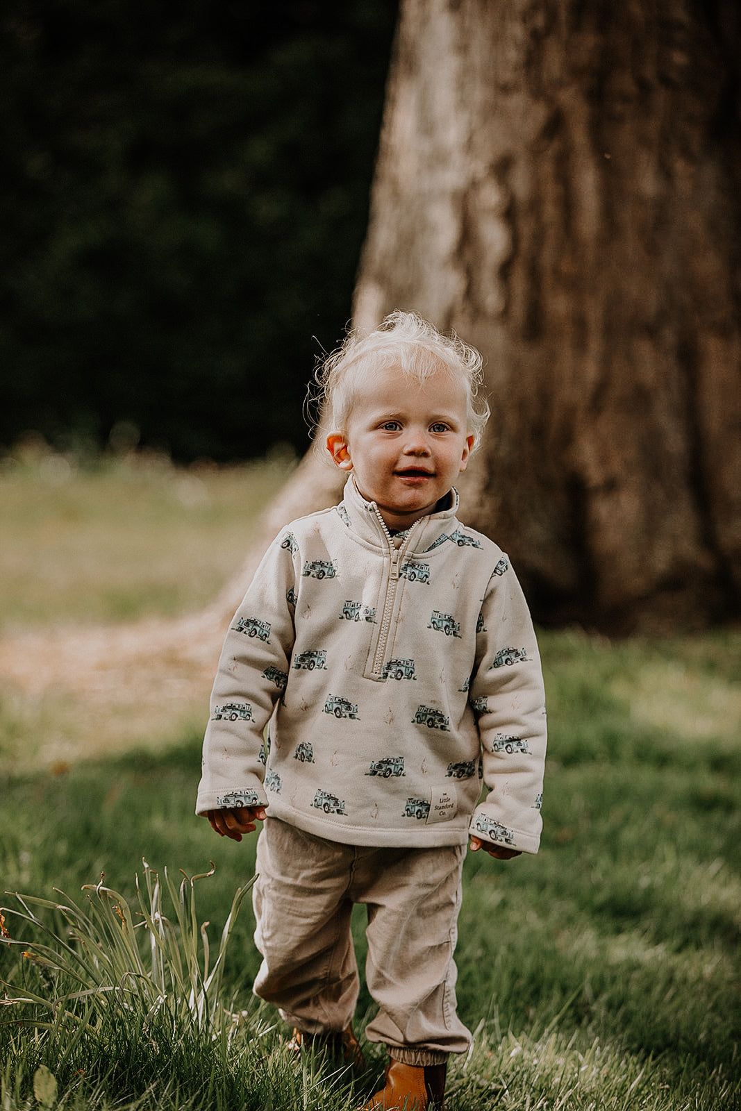 Land Rover Half Zip Sweatshirt (3 months to 5yrs)
