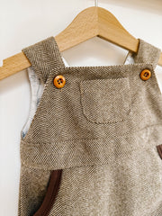 Tweed Dungarees (3 months - 5 years)