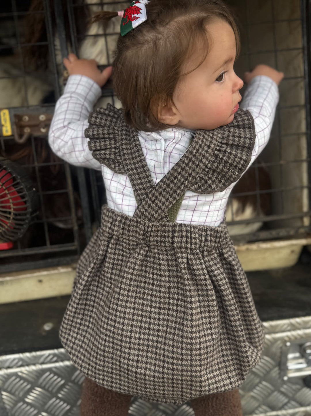 Heritage Tweed Romper