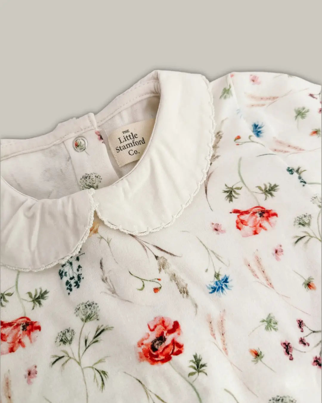 Wildflower Top with detailed collar