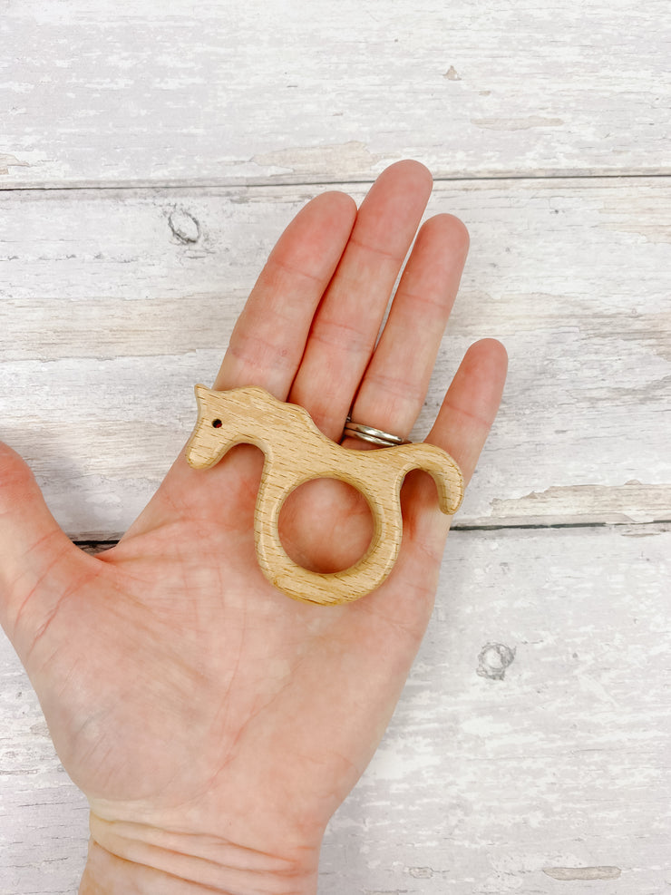 Wooden Pony Teether