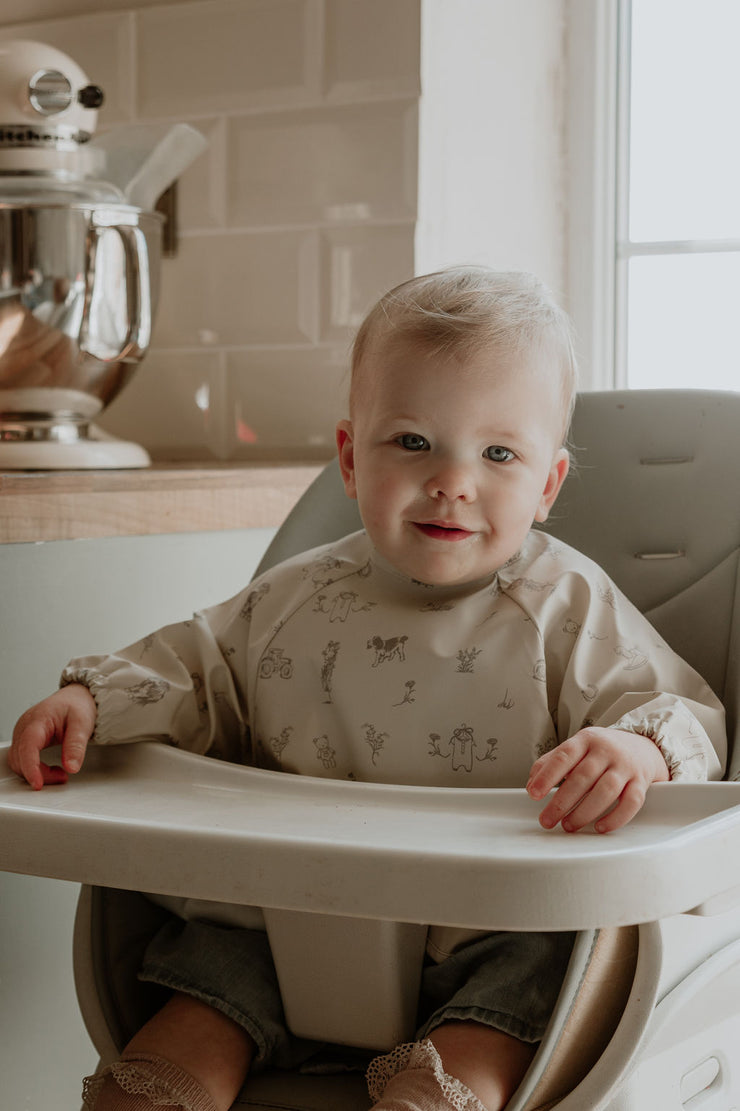 Coverall Bib in Country Print