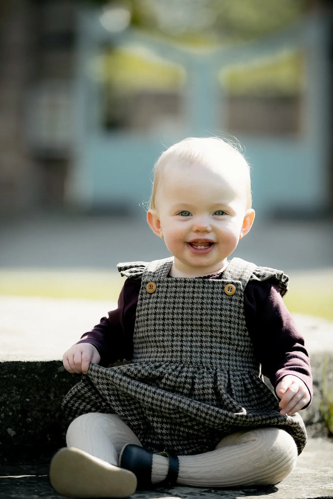 Heritage Tweed Romper