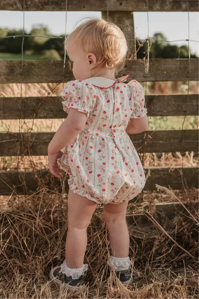 Felicity Poplin Romper