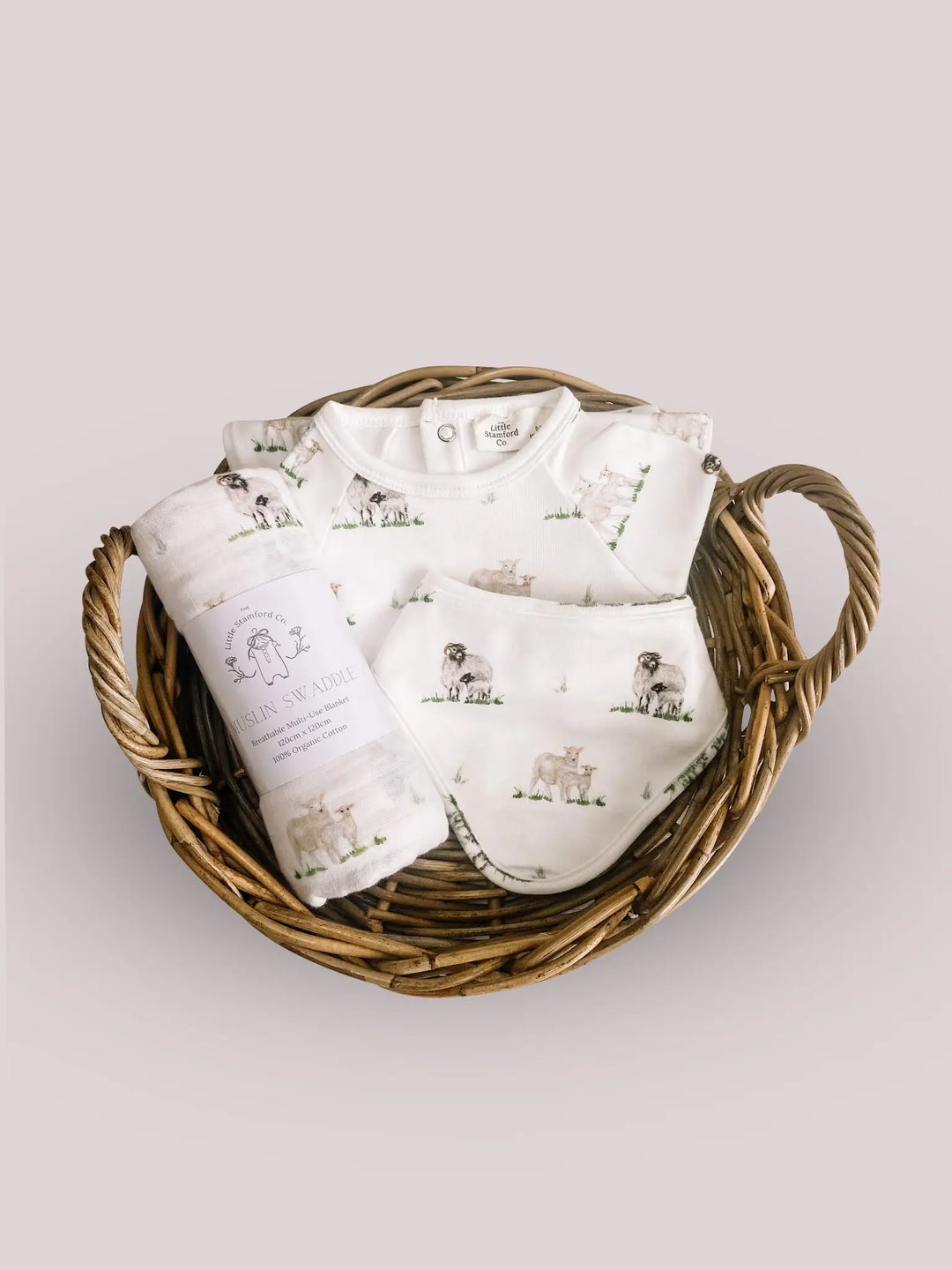 Sheep Dribble Bib