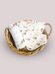 Vintage Tractor Baby Gift Set (3 items)
