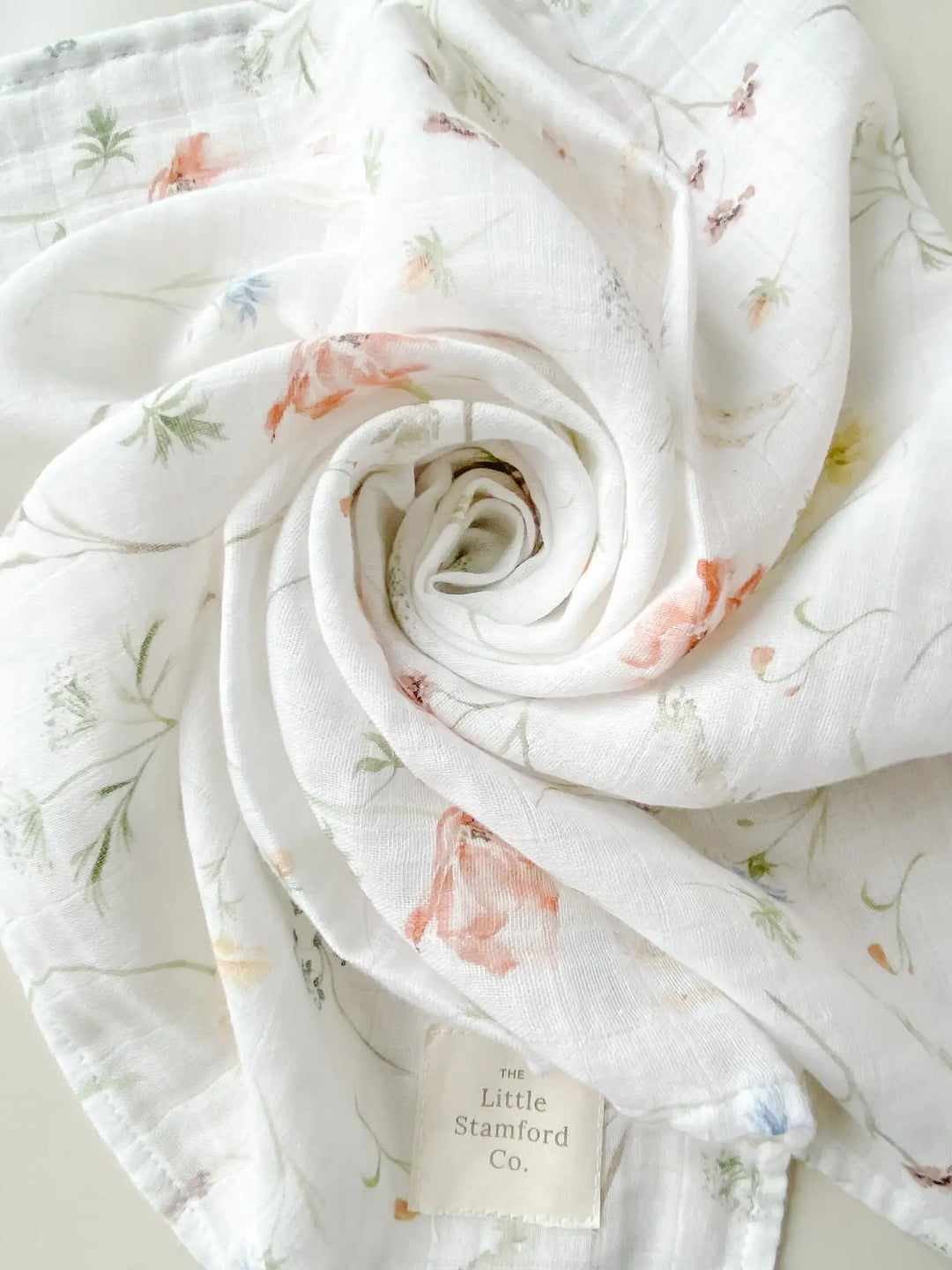 Wildflower Muslin Swaddle Blanket