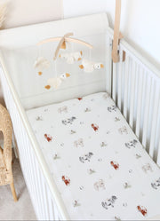 Shetland Pony cotbed sheet (organic cotton)