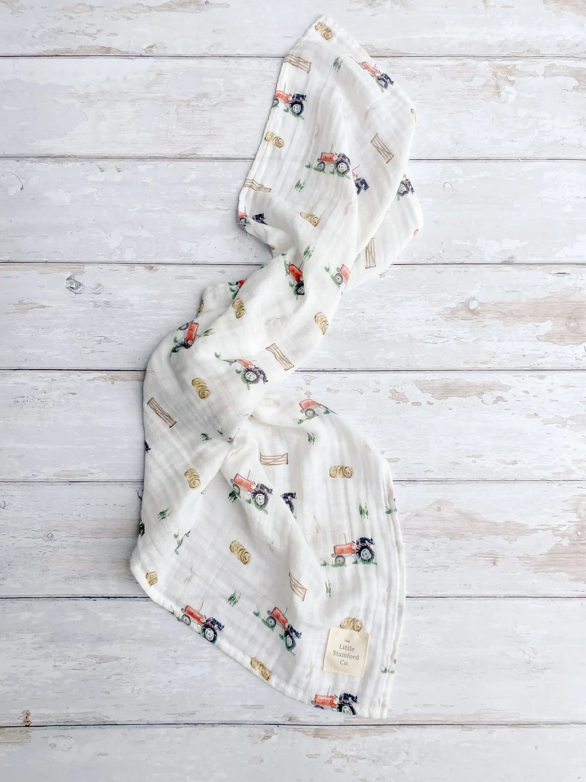 Tractor medium muslin