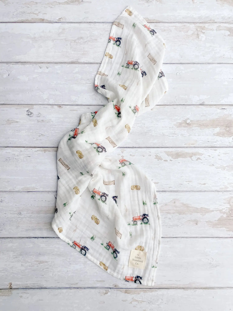 Tractor medium muslin