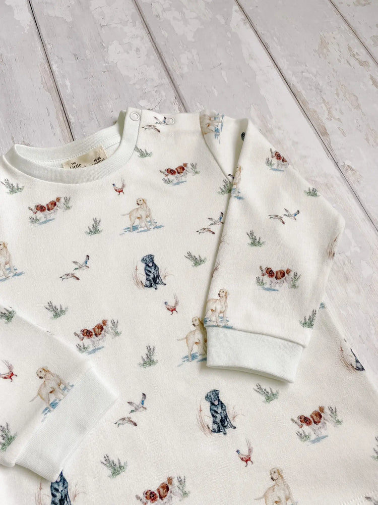 Dog print (Labrador / spaniels) baby & child sweatshirt