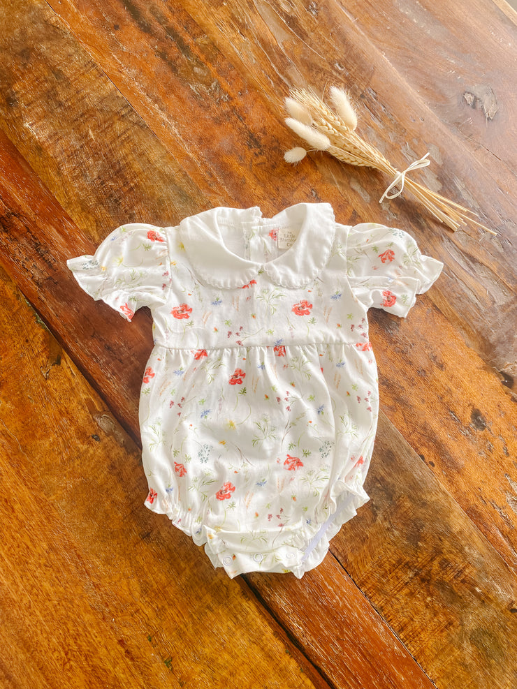 Wildflower Ruffle Romper