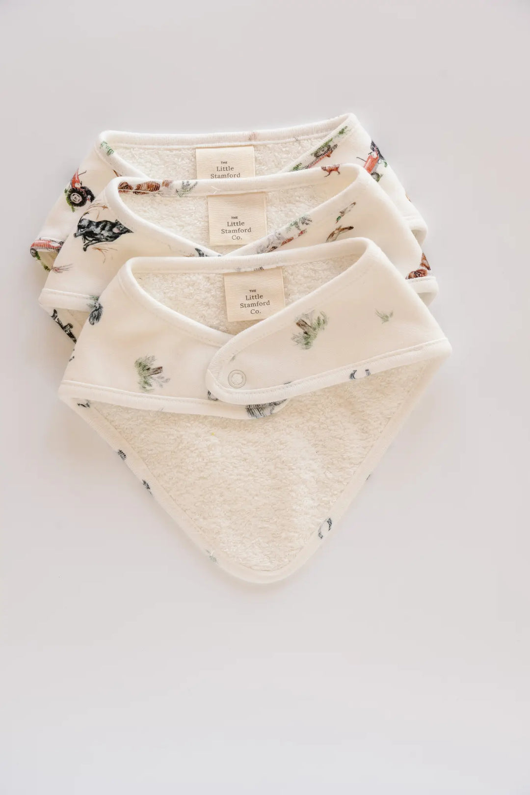 Baby Bib Trio Gift Set - mix and match