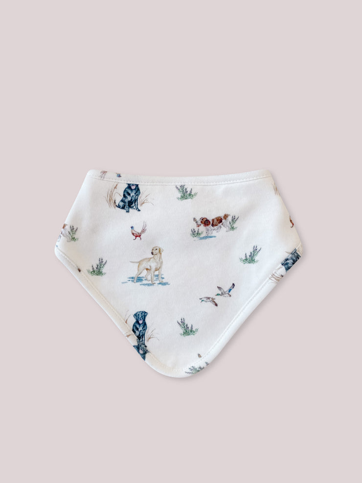 Dog Print Bib