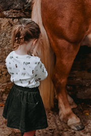 Pony print baby & child sweatshirt