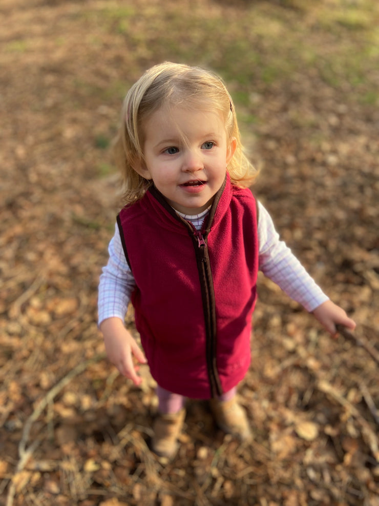 Baby 2025 fleece gilet