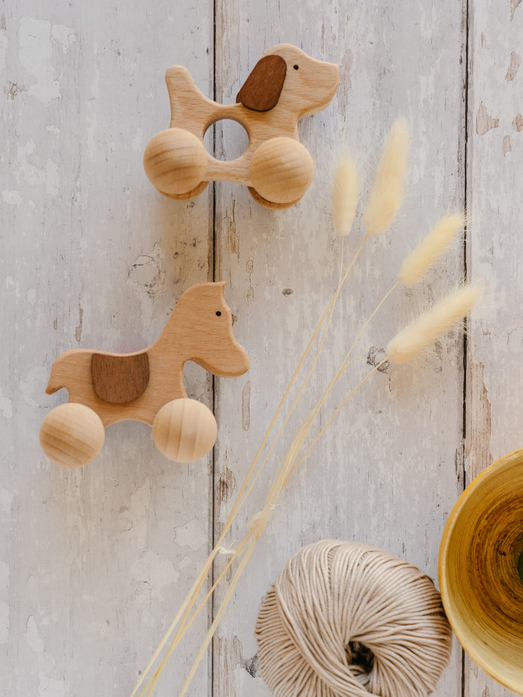 Wooden Dog Toy